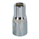 WallDrive¨ Socket Standard 1/4"Sq Drive Fully Polished | Pipe Manufacturers Ltd..