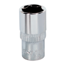 WallDrive¨ Socket Standard 1/4"Sq Drive Fully Polished | Pipe Manufacturers Ltd..