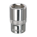 WallDrive¨ Socket Standard 1/4"Sq Drive Fully Polished | Pipe Manufacturers Ltd..