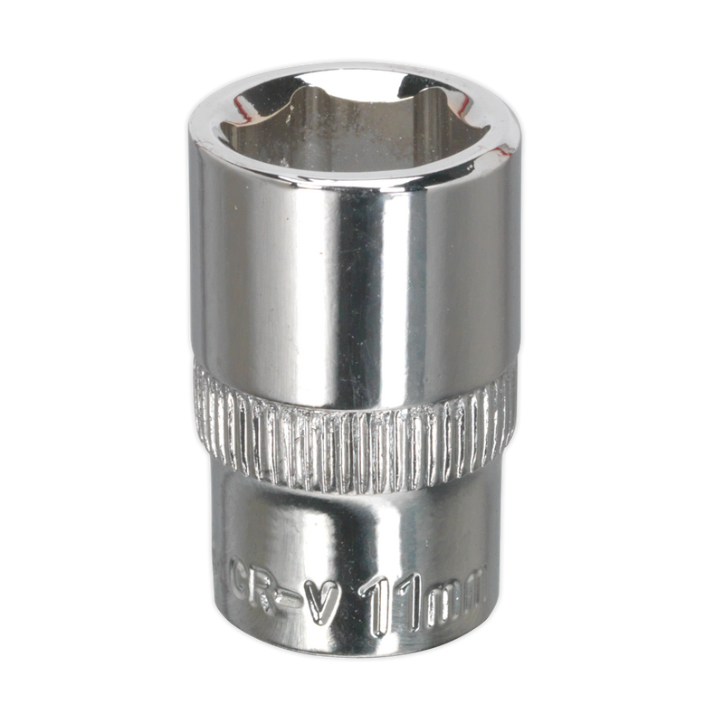 WallDrive¨ Socket Standard 1/4"Sq Drive Fully Polished | Pipe Manufacturers Ltd..