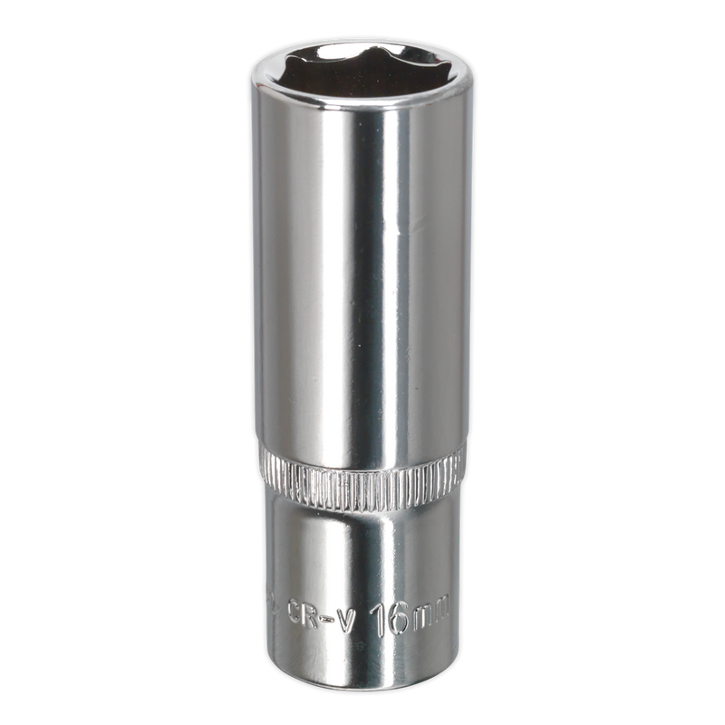 WallDrive¨ Socket Deep 3/8"Sq Drive Fully Polished | Pipe Manufacturers Ltd..