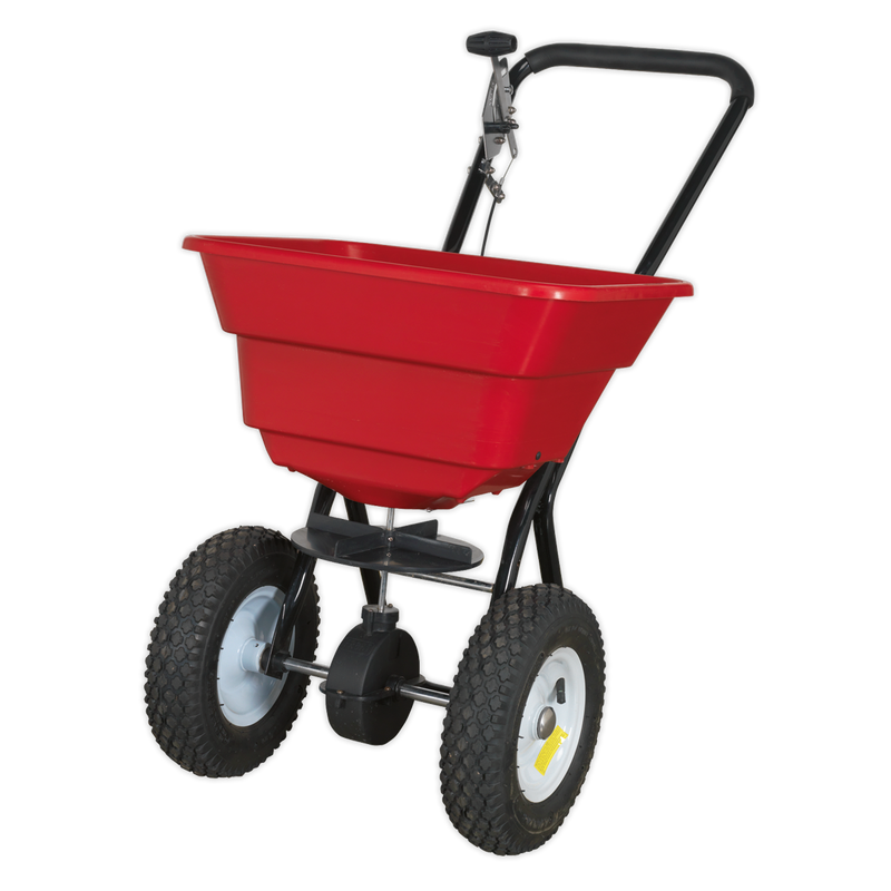 Broadcast Spreader 37kg Walk Behind | Pipe Manufacturers Ltd..