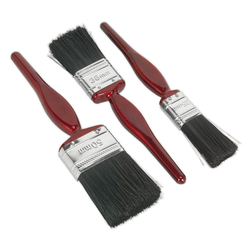 Pure Bristle Paint Brush Set 3pc | Pipe Manufacturers Ltd..