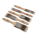 Wooden Handle Paint Brush Set 5pc | Pipe Manufacturers Ltd..