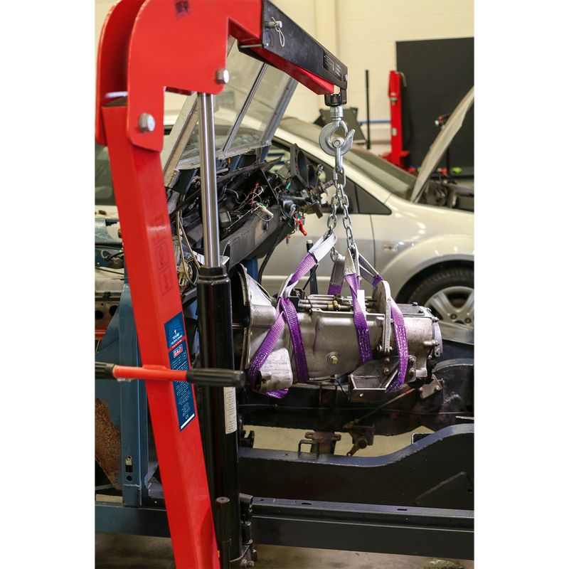 Folding Engine Crane 1tonne | Pipe Manufacturers Ltd..