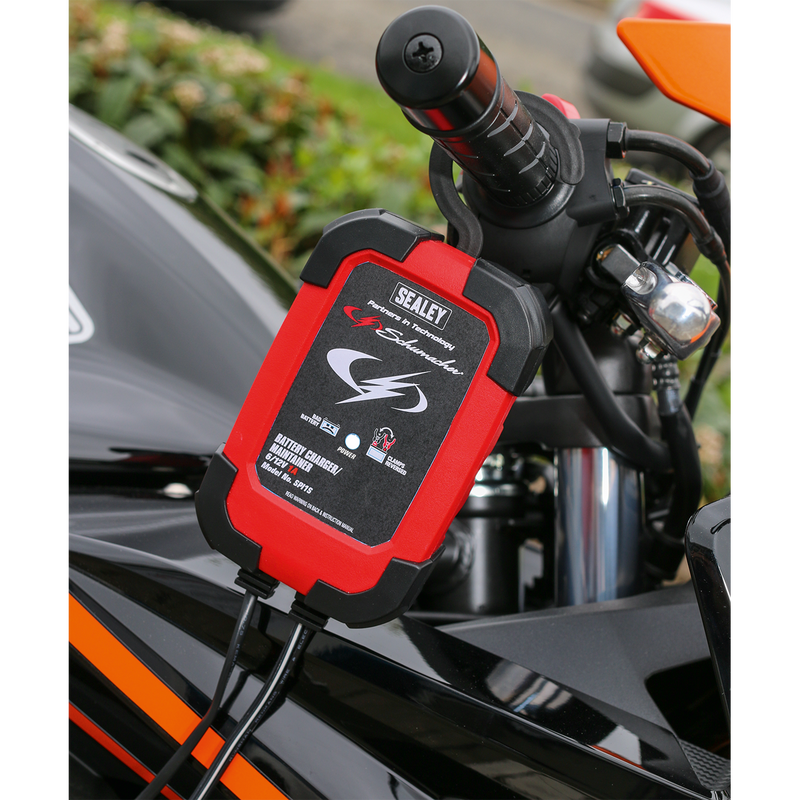 Schumacher¨ Intelligent Speed Charge Battery Charger 1A 6/12V | Pipe Manufacturers Ltd..