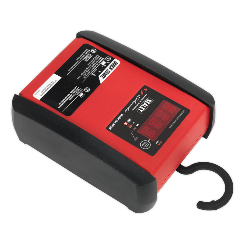 Schumacher¨ Intelligent Speed Charge Battery Charger 6A 12V | Pipe Manufacturers Ltd..