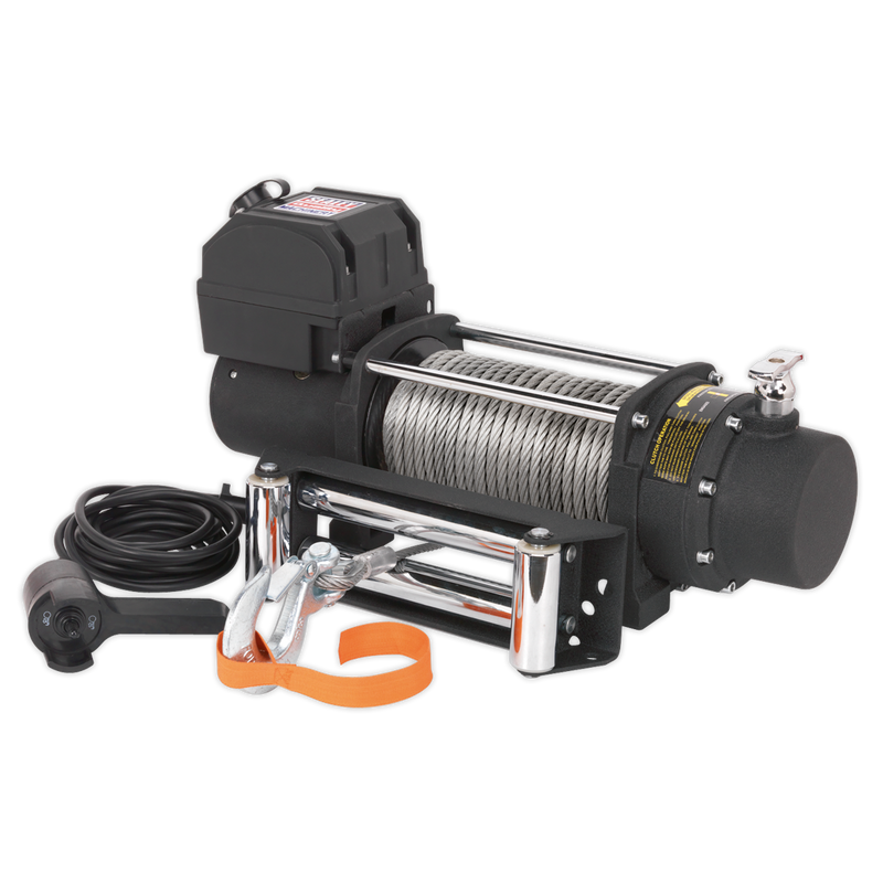 Self Recovery Winch 4300kg (9500lb) Line Pull 12V | Pipe Manufacturers Ltd..