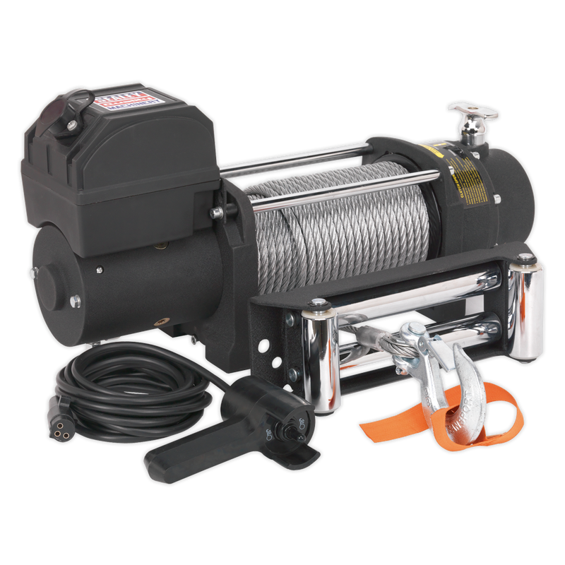 Self Recovery Winch 5450kg (12000lb) Line Pull 12V | Pipe Manufacturers Ltd..