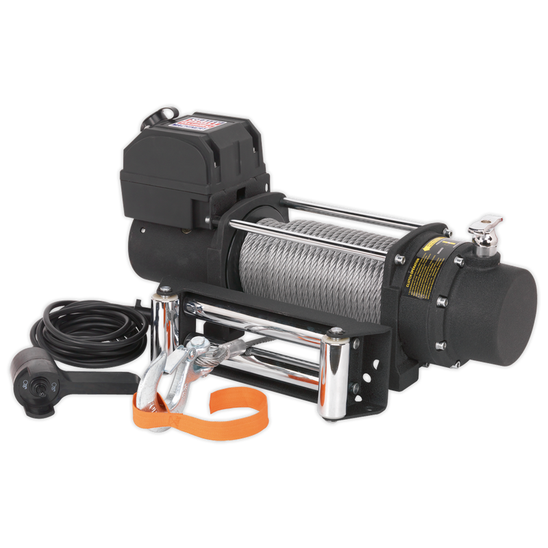 Self Recovery Winch 5450kg (12000lb) Line Pull 12V | Pipe Manufacturers Ltd..
