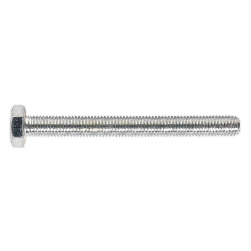 HT Setscrew M10 x 100mm 8.8 Zinc DIN 933 Pack of 25 | Pipe Manufacturers Ltd..