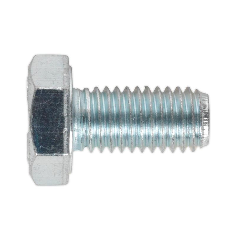 HT Setscrew M10 x 20mm 8.8 Zinc DIN 933 Pack of 25 | Pipe Manufacturers Ltd..