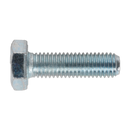HT Setscrew M10 x 35mm 8.8 Zinc DIN 933 Pack of 25 | Pipe Manufacturers Ltd..