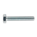 HT Setscrew M10 x 60mm 8.8 Zinc DIN 933 Pack of 25 | Pipe Manufacturers Ltd..
