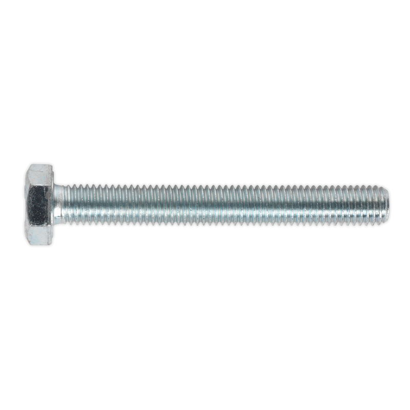 HT Setscrew M10 x 80mm 8.8 Zinc DIN 933 Pack of 25 | Pipe Manufacturers Ltd..