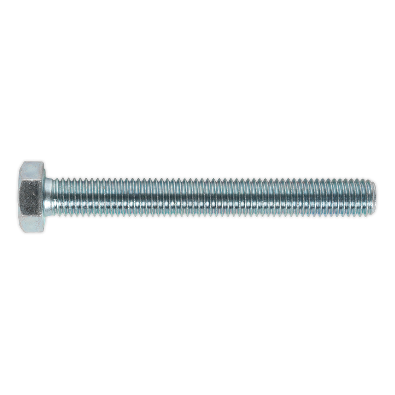 HT Setscrew M12 x 100mm 8.8 Zinc DIN 933 Pack of 10 | Pipe Manufacturers Ltd..