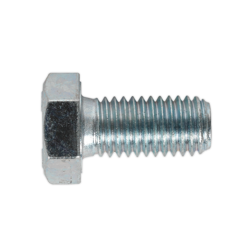 HT Setscrew M12 x 25mm 8.8 Zinc DIN 933 Pack of 25 | Pipe Manufacturers Ltd..