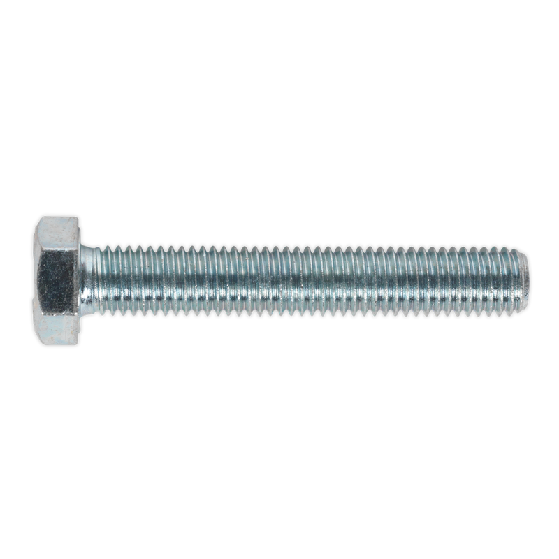 HT Setscrew M12 x 75mm 8.8 Zinc DIN 933 Pack of 10 | Pipe Manufacturers Ltd..