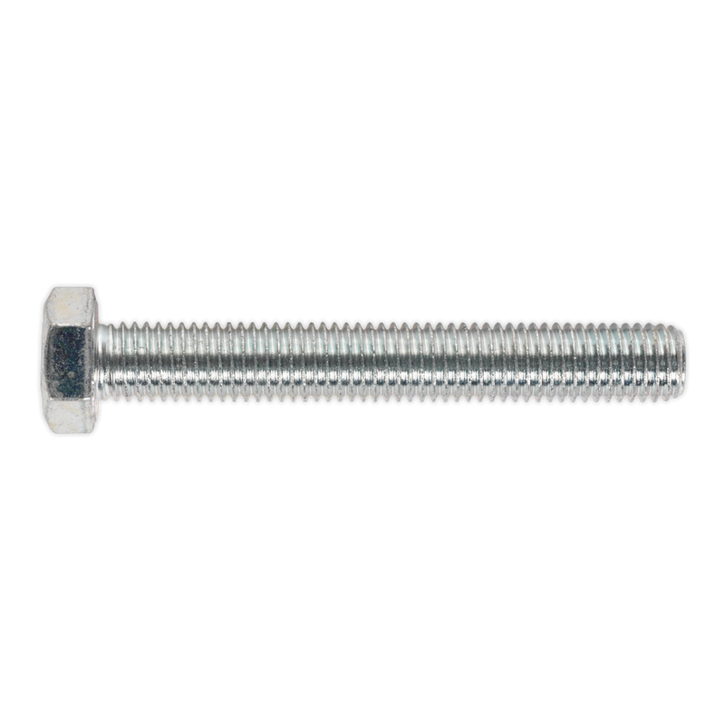 HT Setscrew M14 x 100mm 8.8 Zinc DIN 933 Pack of 10 | Pipe Manufacturers Ltd..