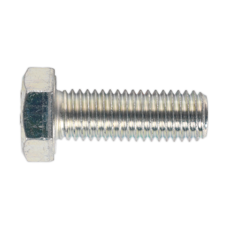 HT Setscrew M14 x 40mm 8.8 Zinc DIN 933 Pack of 10 | Pipe Manufacturers Ltd..