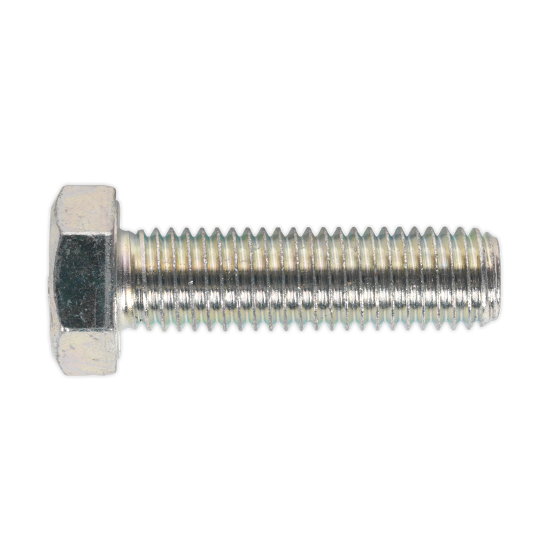 HT Setscrew M14 x 50mm 8.8 Zinc DIN 933 Pack of 10 | Pipe Manufacturers Ltd..