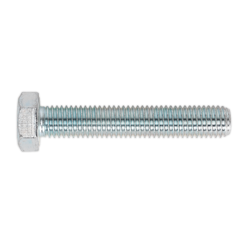 HT Setscrew M14 x 80mm 8.8 Zinc DIN 933 Pack of 10 | Pipe Manufacturers Ltd..
