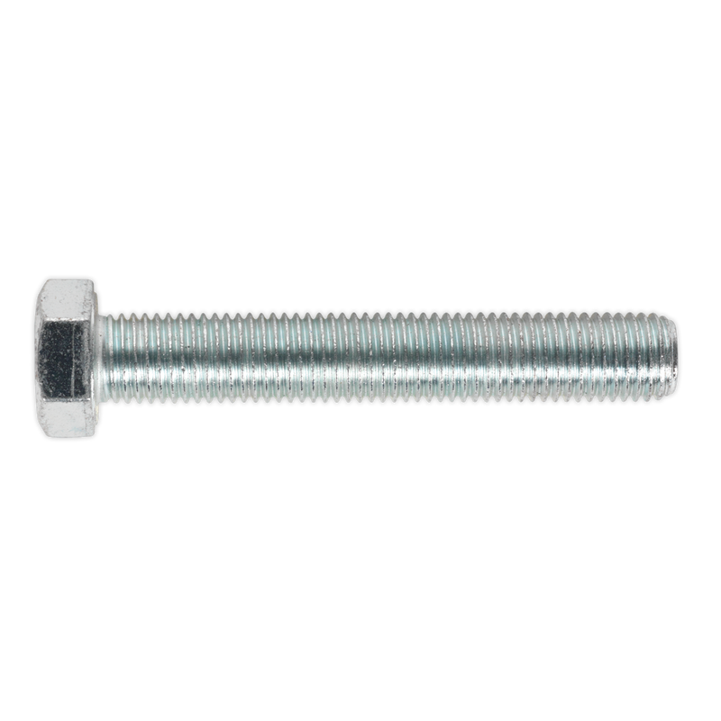 HT Setscrew M16 x 100mm 8.8 Zinc DIN 933 Pack of 5 | Pipe Manufacturers Ltd..