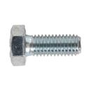 HT Setscrew M8 x 20mm 8.8 Zinc DIN 933 Pack of 50 | Pipe Manufacturers Ltd..