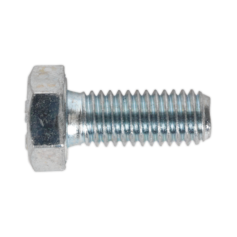 HT Setscrew M8 x 20mm 8.8 Zinc DIN 933 Pack of 50 | Pipe Manufacturers Ltd..