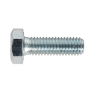 HT Setscrew M8 x 25mm 8.8 Zinc DIN 933 Pack of 50 | Pipe Manufacturers Ltd..