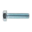 HT Setscrew M8 x 30mm 8.8 Zinc DIN 933 Pack of 50 | Pipe Manufacturers Ltd..