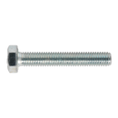 HT Setscrew M8 x 50mm 8.8 Zinc DIN 933 Pack of 50 | Pipe Manufacturers Ltd..