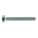 HT Setscrew M8 x 60mm 8.8 Zinc DIN 933 Pack of 50 | Pipe Manufacturers Ltd..