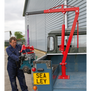 Static Mounted Crane 900kg | Pipe Manufacturers Ltd..