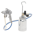 Pressure Pot System with Spray Gun & Hoses 1.8mm Set-Up | Pipe Manufacturers Ltd..