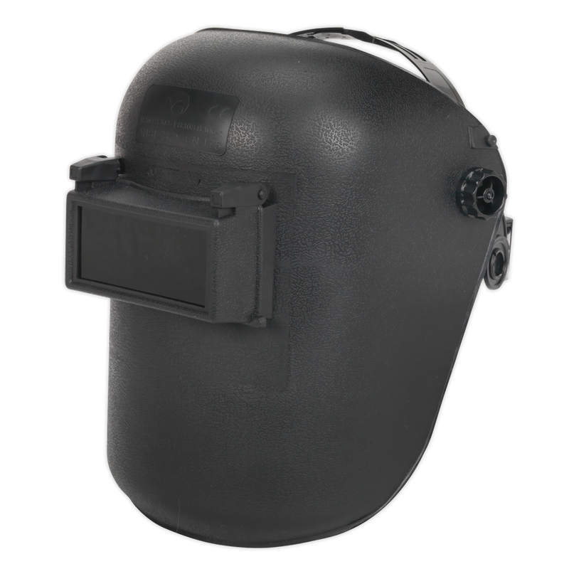 Welding Head Shield 2" x 4-1/4" Shade 10 Lens | Pipe Manufacturers Ltd..