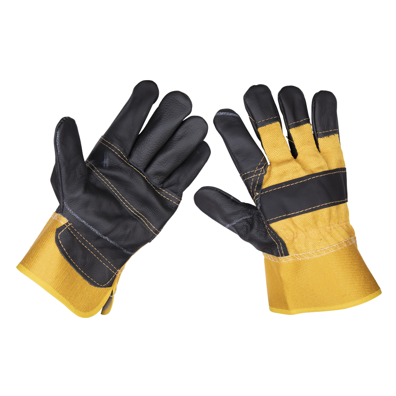 Rigger's Gloves Hide Palm Pair | Pipe Manufacturers Ltd..