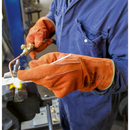 Leather Welding Gauntlets Lined Heavy-Duty Extra-Large - Pair | Pipe Manufacturers Ltd..