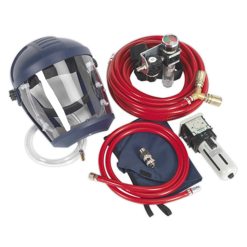 Air Fed Breathing Mask Complete Kit to BS EN 270 | Pipe Manufacturers Ltd..