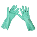 Nitrile Gauntlets for use with Thinners 355mm Cuffed Pair | Pipe Manufacturers Ltd..