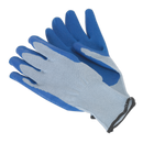Latex Knitted Wrist Gloves - Large Pack of 12 Pairs | Pipe Manufacturers Ltd..