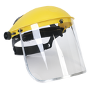 Brow Guard with Full Face Shield | Pipe Manufacturers Ltd..