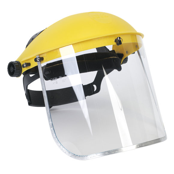 Brow Guard with Full Face Shield | Pipe Manufacturers Ltd..