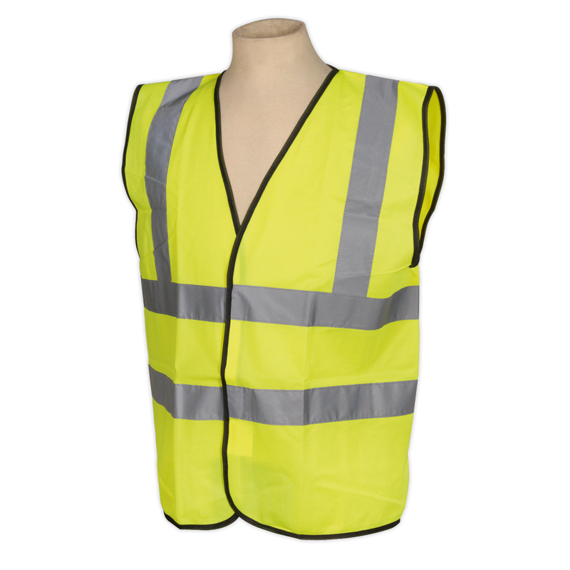 High Visibility Waistcoat EN ISO 20471 Large | Pipe Manufacturers Ltd..