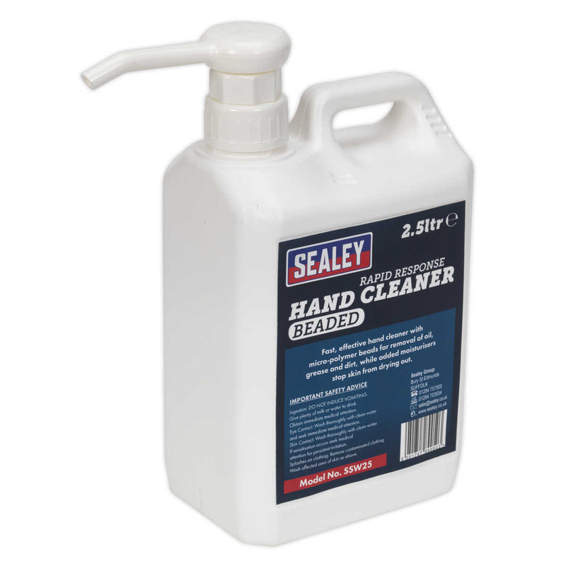 Rapid Response Beaded Hand Cleaner 2.5ltr | Pipe Manufacturers Ltd..