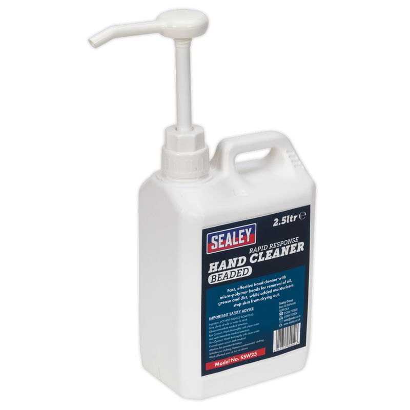 Rapid Response Beaded Hand Cleaner 2.5ltr | Pipe Manufacturers Ltd..