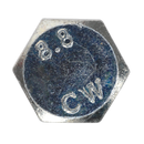 HT Setscrew M6 x 50mm 8.8 Zinc DIN 933 Pack of 50 | Pipe Manufacturers Ltd..