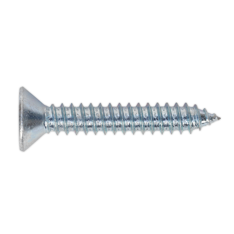 Self Tapping Screw 6.3 x 38mm Countersunk Pozi DIN 7982 Pack of 100 | Pipe Manufacturers Ltd..
