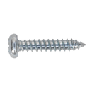 Self Tapping Screw 3.5 x 19mm Pan Head Pozi Zinc DIN 7981CZ Pack of 100 | Pipe Manufacturers Ltd..