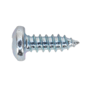 Self Tapping Screw 4.2 x 13mm Pan Head Pozi Zinc DIN 7981CZ Pack of 100 | Pipe Manufacturers Ltd..